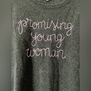 Lingua Franca Custom Cashmere Pullover Size M - Moss